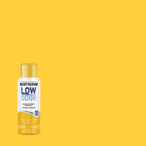 Rust-Oleum Low Odor Gloss Daisy Yellow Spray Paint 11 oz