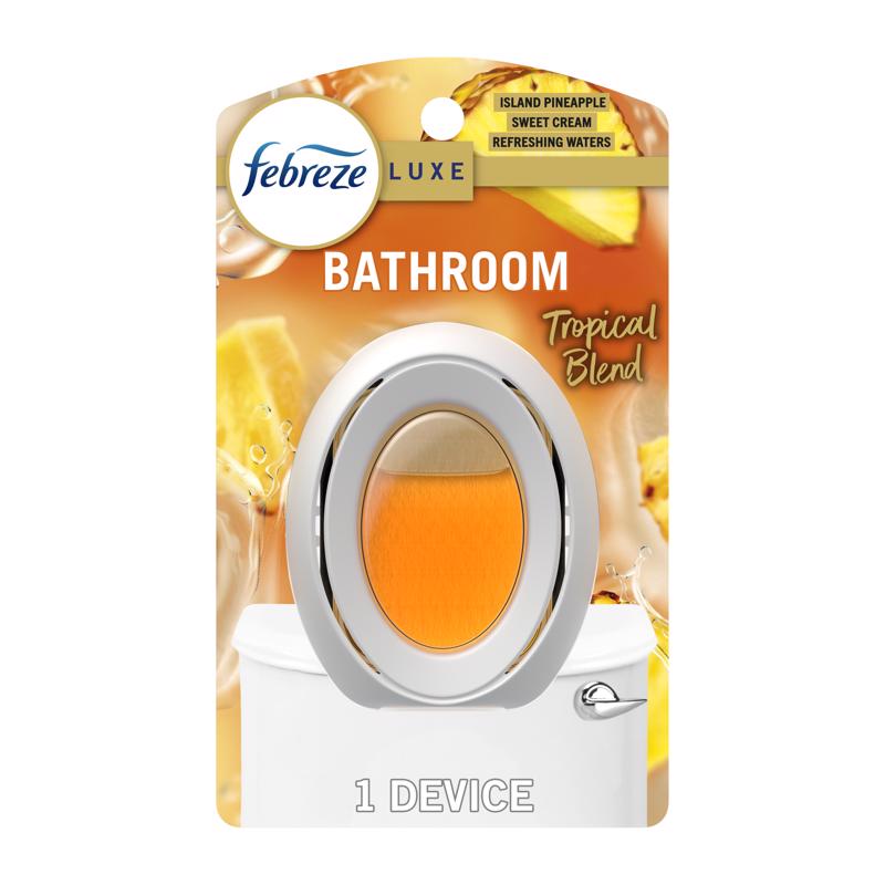 Ambientador Febreze con aroma a mezcla tropical, líquido de 0,25 oz, 1 unidad (paquete de 6)