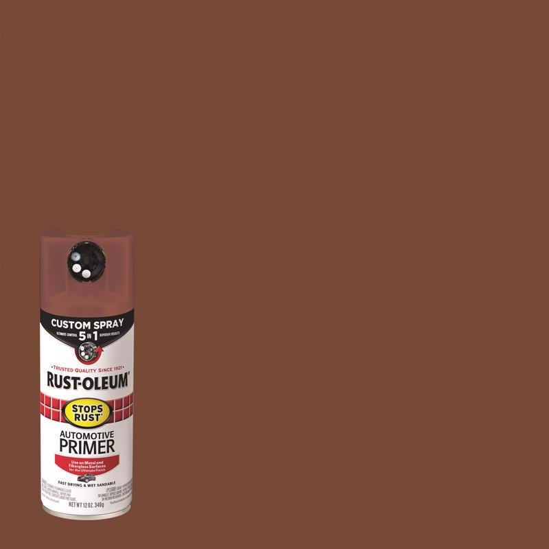Rust-Oleum Stops Rust Flat Red Primer Spray 12 oz (Pack of 6)