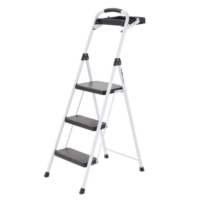 Lift Ladders 4.28 ft. H Steel Step Ladder Type II 225 lb. cap.