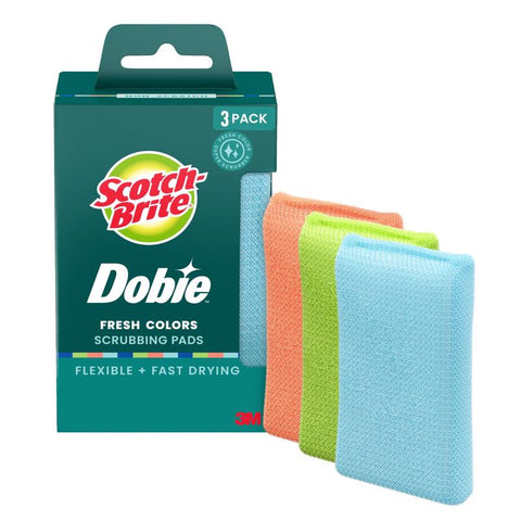 Scotch-Brite Medium Duty Scrubbing Pads For All Purpose 3 pk (Pack of 8)