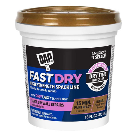DAP Ready to Use Off-White Spackling Compound 16 oz (Pack of 12)