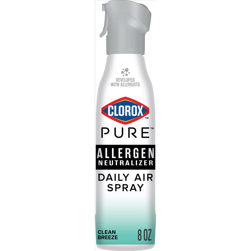Clorox Pure Clean Breeze Scent Air Freshener Spray 8 oz Aerosol 1 pk (Pack of 6)