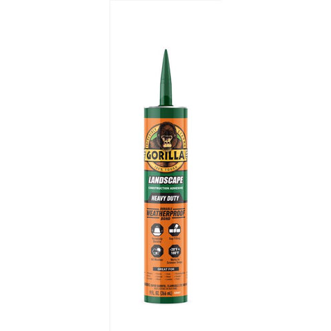 Gorilla Landscape Construction Adhesive 9 oz