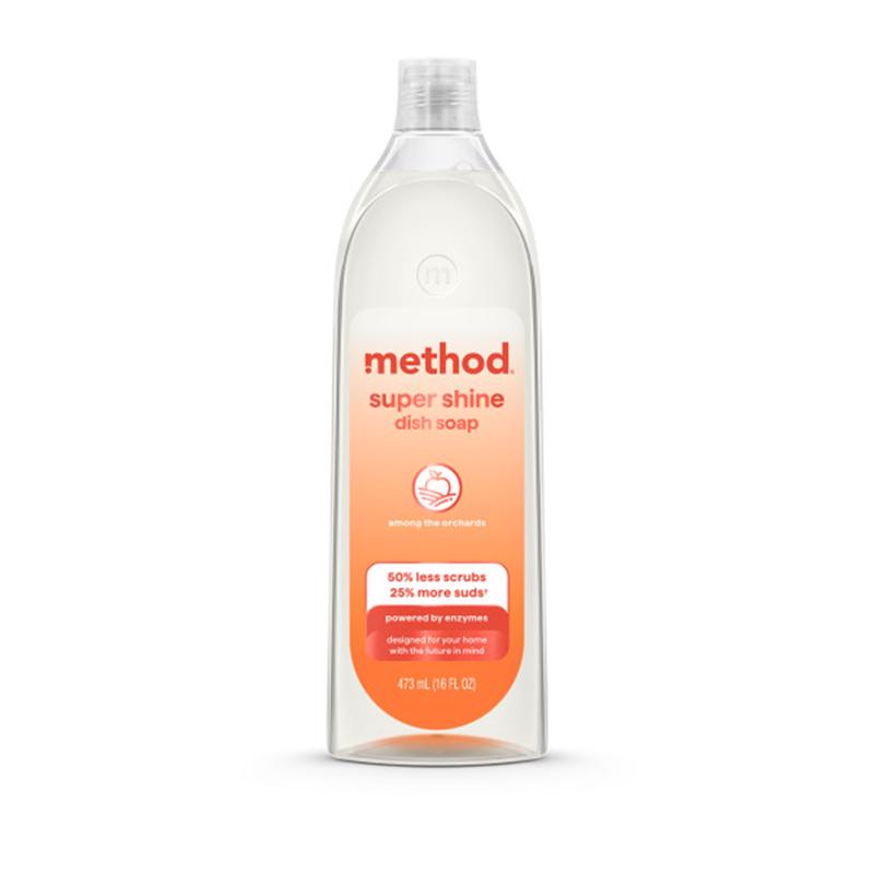 Method Super Shine Among the Orchards Scent Liquid Dish Soap 16 oz 1 pk (Pack of 4)
