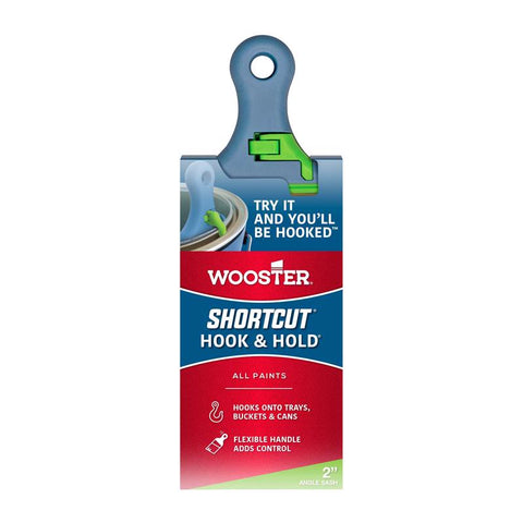 Wooster Hook & Hold 2 in. Soft Angle Paint Brush (Pack of 24)