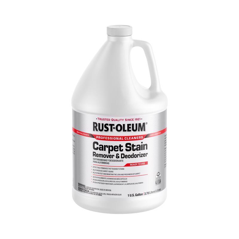 Rust-Oleum Professional Cleaners Citrus Scent Carpet Stain Remover 1 gal Liquid (Pack of 4)