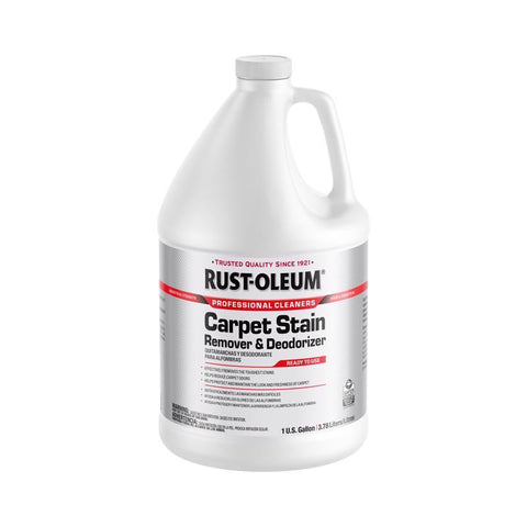Rust-Oleum Professional Cleaners Citrus Scent Carpet Stain Remover 1 gal Liquid (Pack of 4)