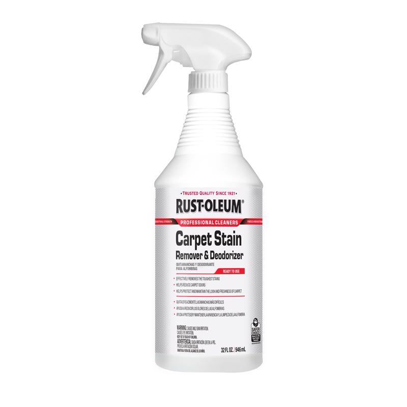 Rust-Oleum Professional Cleaners Citrus Scent Carpet Stain Remover 32 oz Spray (Pack of 6)