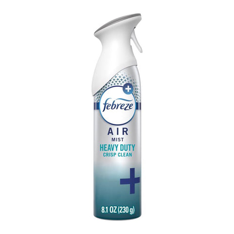 Febreze Crisp Clean Scent Air Freshener 8.1 oz Aerosol 1 pk (Pack of 6)