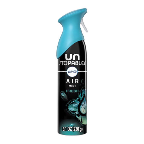 Febreze Unstoppables Fresh Scent Air Freshener 8.1 oz Aerosol 1 pk (Pack of 6)