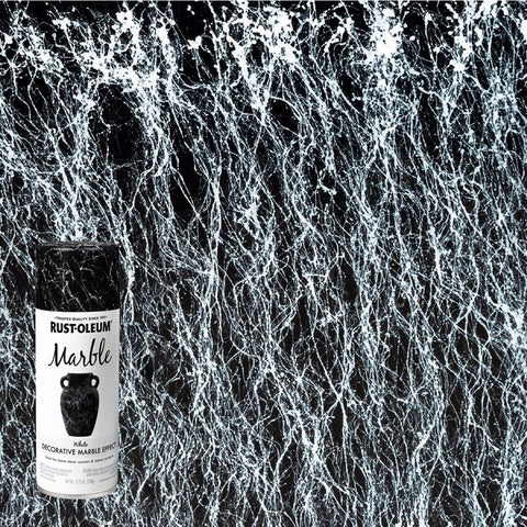 Rust-Oleum White Marble Spray Paint 10.25 oz (Pack of 4)