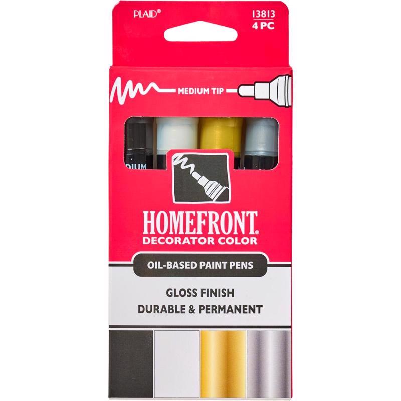 Homefront Multi Color Paint Pen Exterior and Interior 4 pc (Pack of 3)