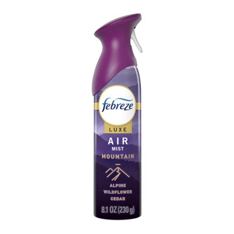 Febreze Mountain Scent Air Freshener 8.1 oz Aerosol 1 pk (Pack of 6)