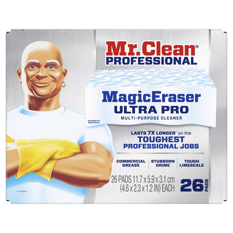 Mr. Clean Professional Ultra Pro Heavy Duty Magic Eraser For All Purpose 26 pk