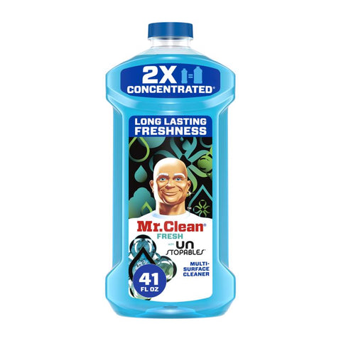 Mr. Clean Fresh Scent All Purpose Cleaner Liquid 41 oz (Pack of 4)