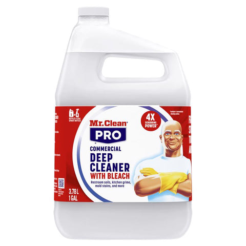 Mr. Clean PRO No Scent Commercial Deep Cleaner Liquid 1 gal (Pack of 3)