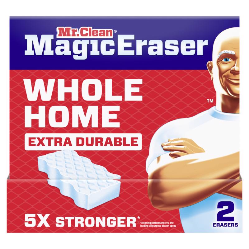 Mr. Clean Non-Scratch Cleaning Pad For Bath and Shower 2 pk (Pack of 12)