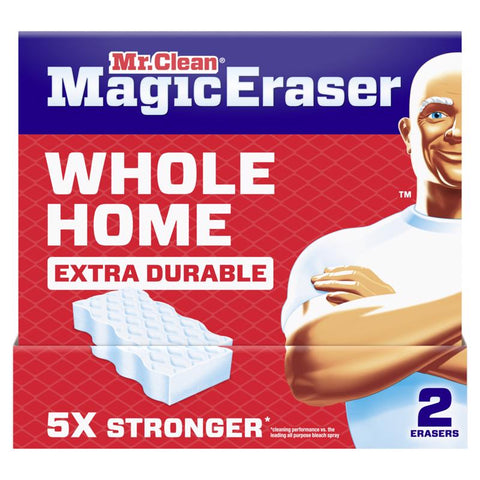Mr. Clean Non-Scratch Cleaning Pad For Bath and Shower 2 pk (Pack of 12)