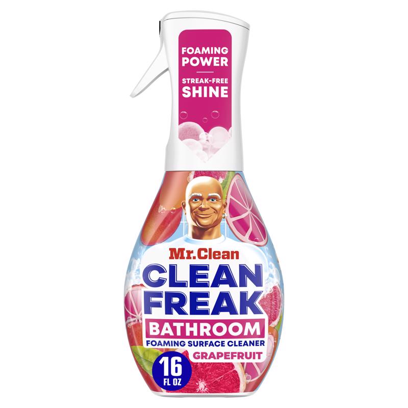 Mr. Clean Grapefruit Scent Bathroom Cleaner Liquid Spray 16 oz (Pack of 6)