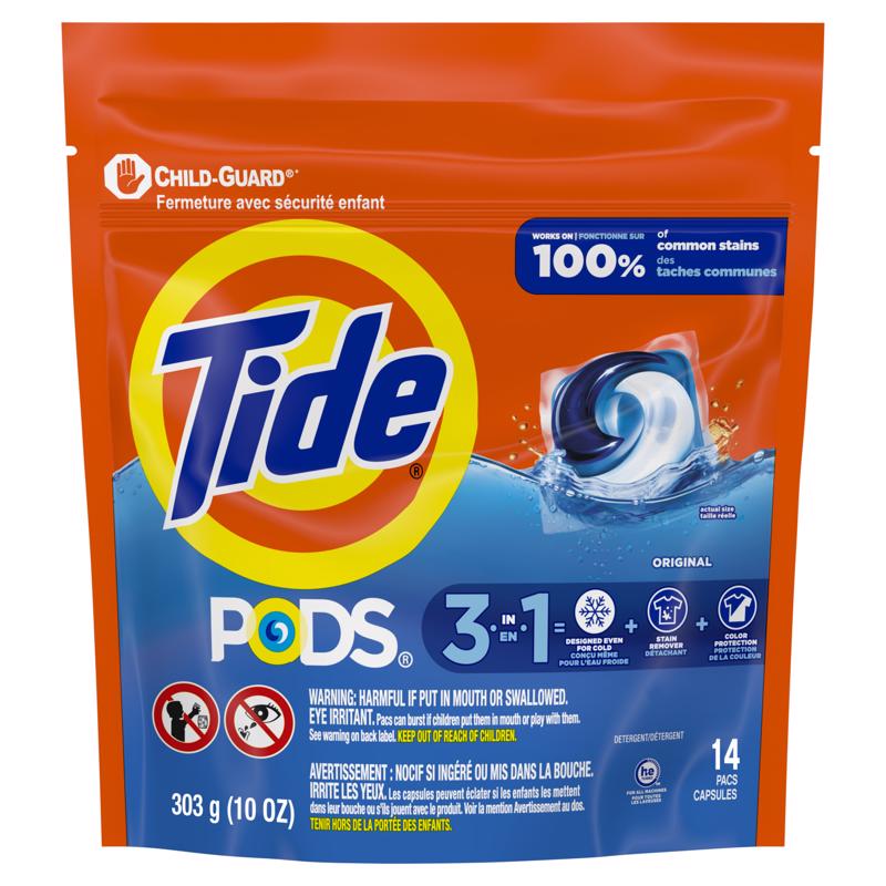 Tide Original Scent Detergent Pod 10 oz