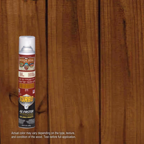Ready Seal Turbo Spray System Pecan Wood Stain 24 oz (Pack of 6)