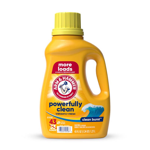 Arm & Hammer Clean Burst Scent Detergent Liquid (Pack of 8)