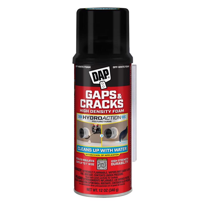 DAP Off White Polyurethane Foam Foam Foam Sealant 12 oz (Pack of 12)