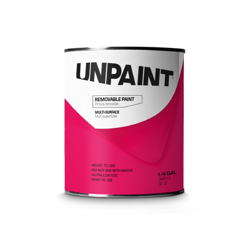 UNPAINT Matte Wall Paint Interior 1 qt (Pack of 6)