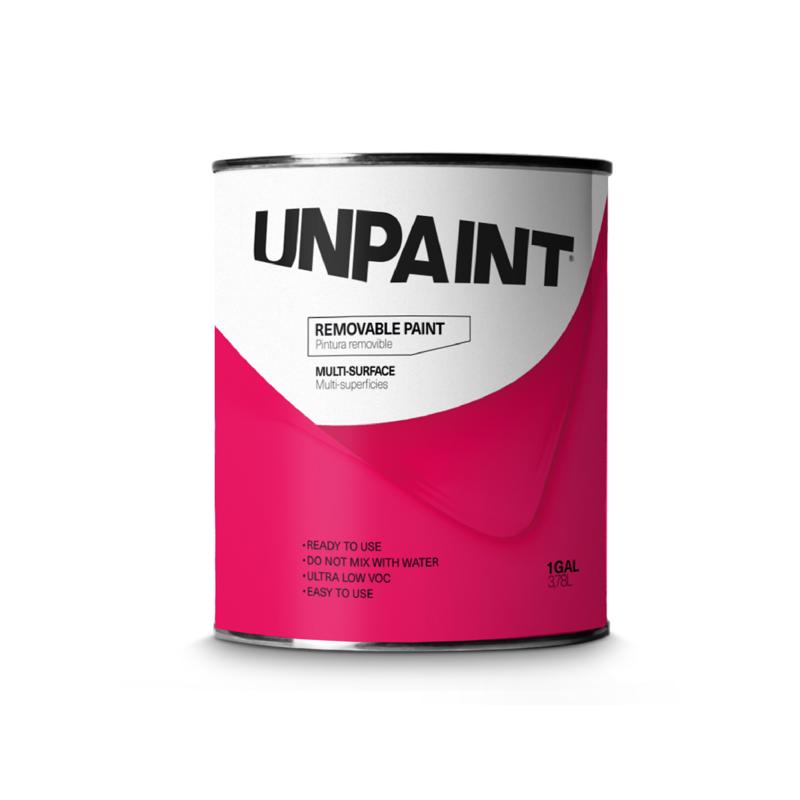 UNPAINT Matte Wall Paint Interior 1 gal (Pack of 4)