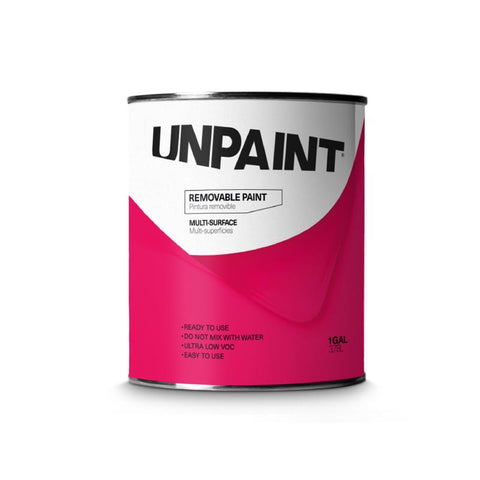 UNPAINT Matte Wall Paint Interior 1 gal (Pack of 4)