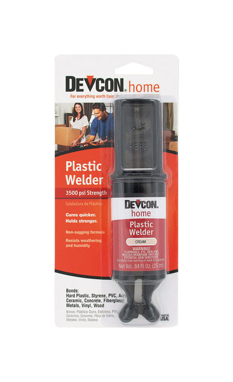 Devcon High Strength Cream Plastic Welder 0.84 oz (Pack of 6)