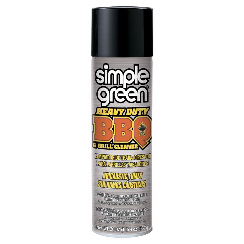 Simple Green No Scent BBQ Grill Cleaner Foam 20 oz (Pack of 12)