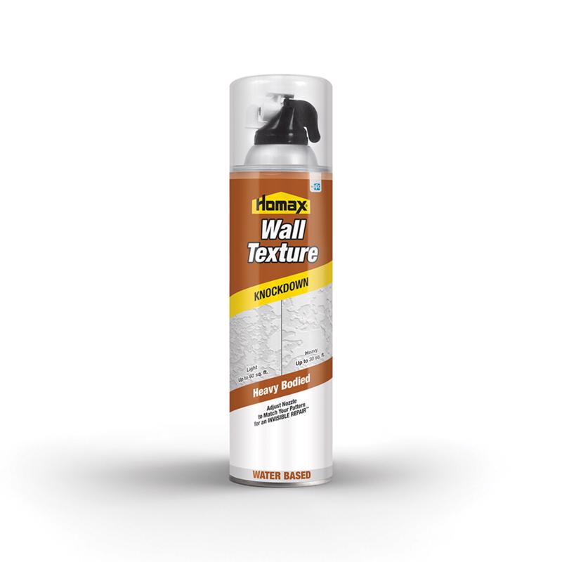 Homax White Water-Based Knockdown Wall Texture 20 oz (Pack of 6)
