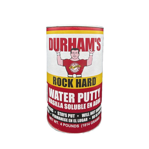 Durhams Natural Cream Water Putty 64 oz (Pack of 6)