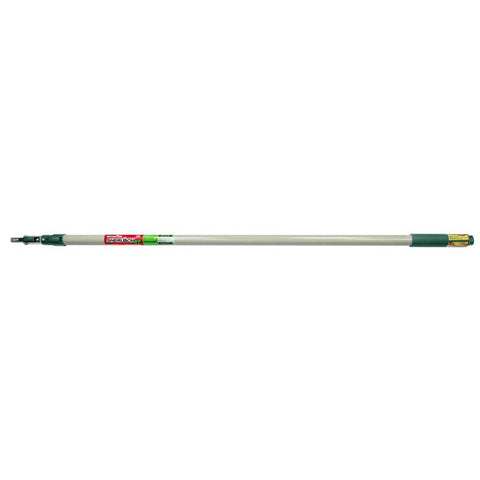 Wooster Sherlock Telescoping 8 ft. L X 1 in. D Aluminum Extension Pole White/Green