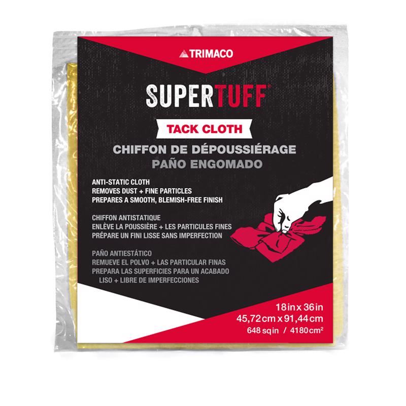 SuperTuff 36 in. W X 18 in. L White Cotton Tack Cloth (Pack of 24)