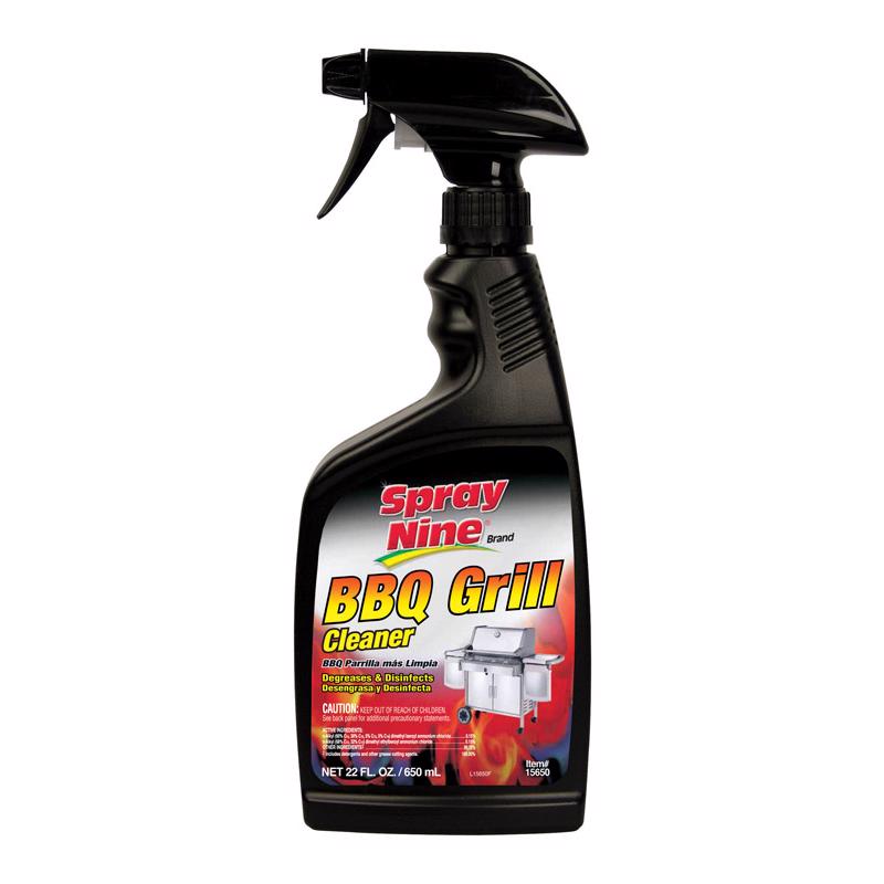 Spray Nine No Scent BBQ Grill Cleaner Liquid 22 oz (Pack of 6)