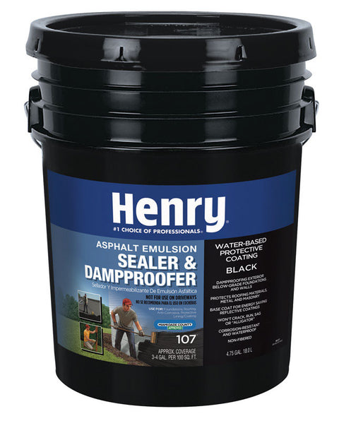Henry Black Asphalt Roof And Foundation Coating 4.75 gal