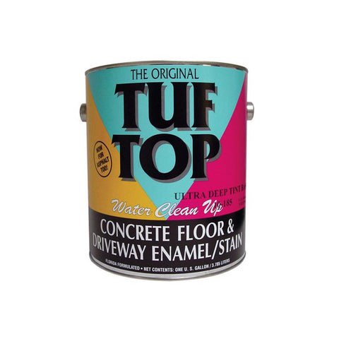 Tuf-Top Solid Terra Cotta Water-Based Latex Concrete Floor and Driveway Stain 1 gal (Pack of 4)