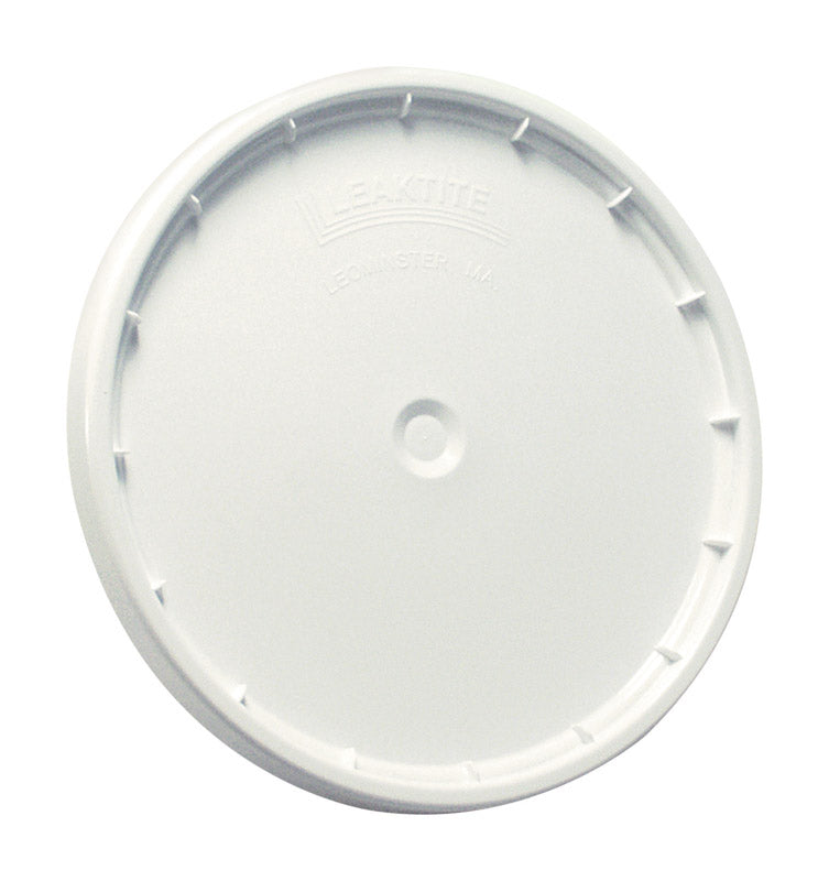 Leaktite White 5 gal Plastic Bucket Lid (Pack of 10)