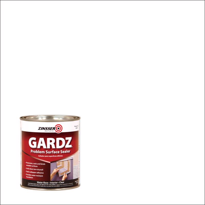 Zinsser Gardz Clear Matte Water-Based Styrenated Acrylic Sealing Primer 1 qt