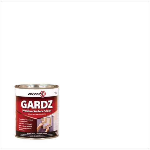 Zinsser Gardz Clear Matte Water-Based Styrenated Acrylic Sealing Primer 1 qt