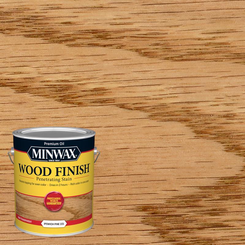 Minwax Wood Finish Semi-Transparent Ipswich Pine Oil-Based Penetrating Wood Stain 1 gal (Pack of 2)