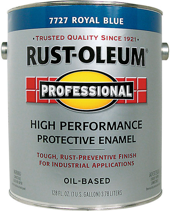Rust-Oleum Professional Indoor and Outdoor Gloss Royal Blue Protective Paint 1 gal (Pack of 2)