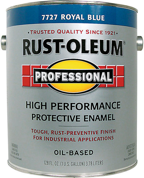 Rust-Oleum Professional Indoor and Outdoor Gloss Royal Blue Protective Paint 1 gal (Pack of 2)