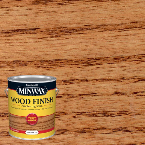 Minwax Acabado para Madera Tinte Penetrante Semitransparente a Base de Aceite para Madera de Armas de Fuego 1 gal (Paquete de 2)
