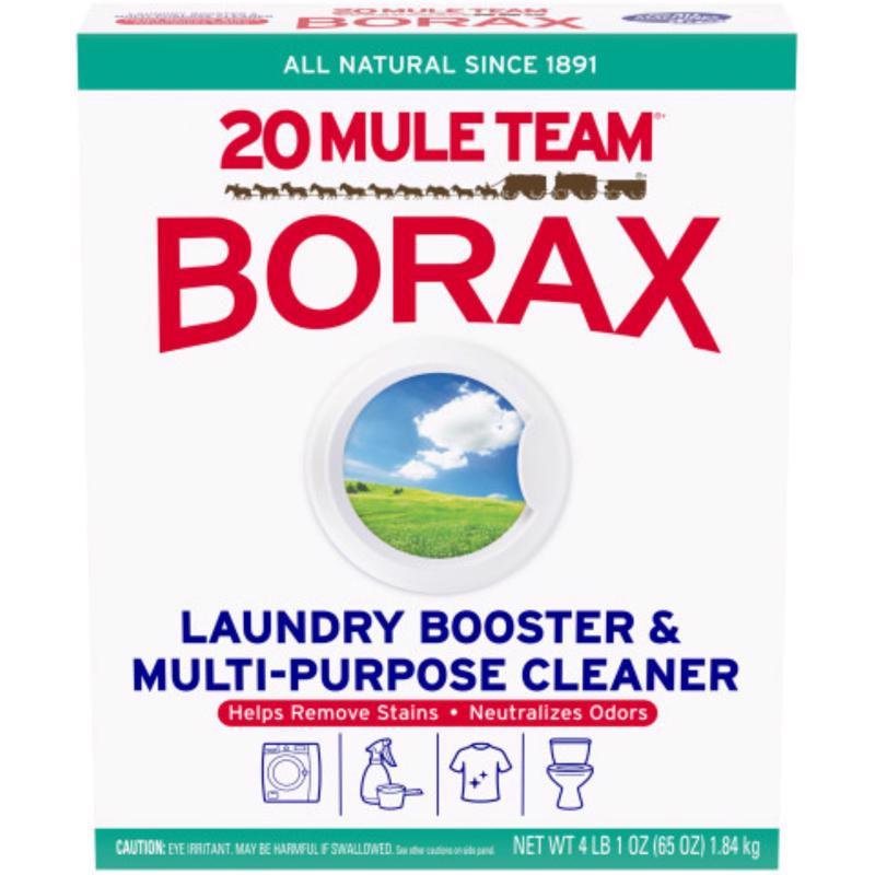 20 Mule Team Borax N/A No Scent Detergent Booster and Household Cleaner Powder 4 lb 1 pk (Pack of 6)