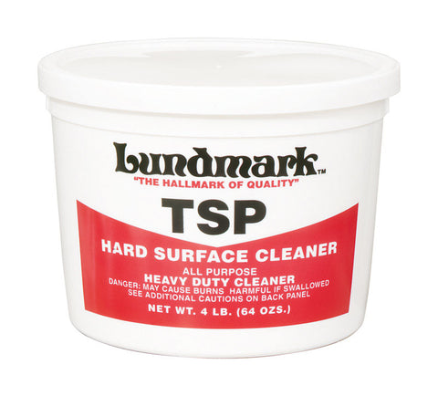 Lundmark TSP No Scent Hard Surface Cleaner 4 lb Powder (Pack of 4)