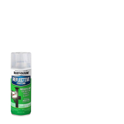 Spray de acabado reflectante transparente semitransparente Rust-Oleum Specialty de 10 oz